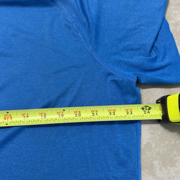 The North Face Athletic T Shirt Mens XL Blue Short Sleeve Athletic Tee - Picture 3 of 6